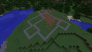 The right foundation can make visualizing a castle build much easier (Image via mstrkrft/Minecraft Forum)